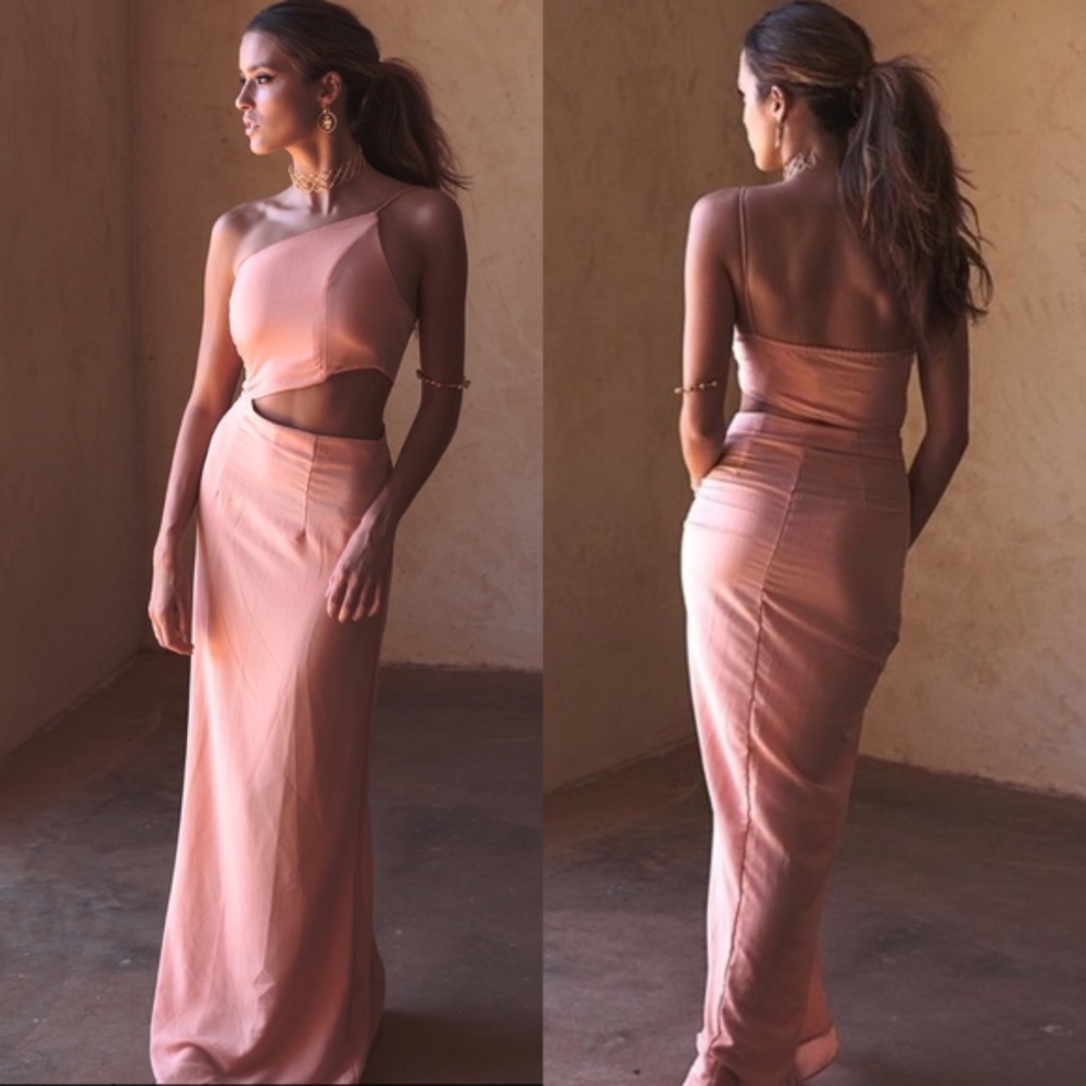 Sabo Skirt Apricot Minka Maxi Dress